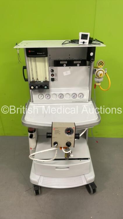 InterMed Penlon Prima SP Anaesthesia Machine with InterMed Penlon Nuffield Anaesthesia Ventilator Series 200 and Hoses *S/N SP080109*