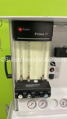 InterMed Penlon Prima SP Anaesthesia Machine with InterMed Penlon Nuffield Anaesthesia Ventilator Series 200 and Hoses *S/N SP080109* - 5