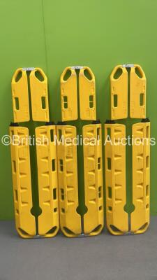 3 x Ferno EXL Scoop Stretchers - 4