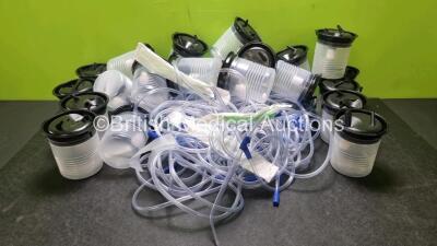 Job Lot of Suction Cups and Hoses