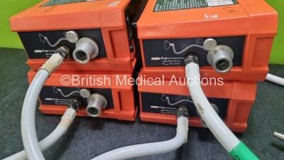 4 x Pneupac paraPAC 2D Ventilators - 4