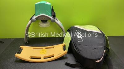 Lucas 2 Vascular Compression Pump with 1 x Battery and 1 x Lucas 2 Back Plate in Carry Bag (Powers Up) *SN 31190962196*