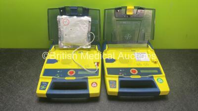 2 x Cardiac Science Powerheart AED G3 Automated External Defibrillators (Both Power Up when Tested with Doner Battery-Batteries Not Included) *SN 369102, 4303333*