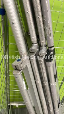 4 x Aluminium Scoop Stretchers (Cage Not Included) - 3