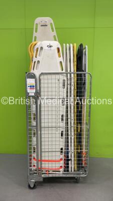 Cage of 17 x Spinal Boards (Cage Not Included)