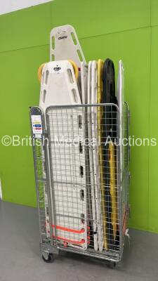 Cage of 17 x Spinal Boards (Cage Not Included) - 2