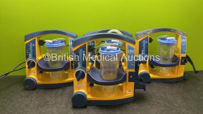 4 x Laerdal LSU Suction Units with 4 x Cups (All Power Up)