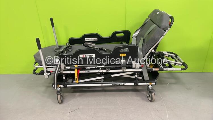 Ferno Harrier LT Electric Ambulance Stretcher with Mattress and Battery (Powers Up with Donor Battery - Flat Battery Included) *S/N HAR1113*