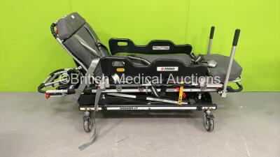 Ferno Harrier LT Electric Ambulance Stretcher with Mattress and Battery (Powers Up with Donor Battery - Flat Battery Included) *S/N HAR1113* - 6