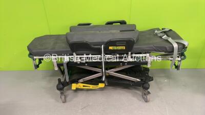 Ferno Megasus Hydraulic Ambulance Stretcher with Mattress and Cushions (Hydraulics Tested Working) *S/N MEG1007* - 2