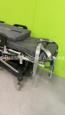 Ferno Megasus Hydraulic Ambulance Stretcher with Mattress and Cushions (Hydraulics Tested Working) *S/N MEG1007* - 3