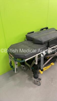 Ferno Megasus Hydraulic Ambulance Stretcher with Mattress and Cushions (Hydraulics Tested Working) *S/N MEG1007* - 5