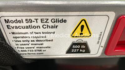 Ferno EZ Glide Emergency Evacuation Chair *S/N 11N-183302* - 3