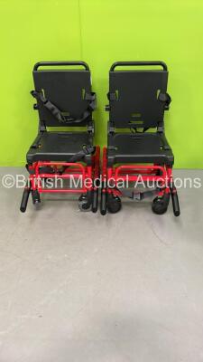 2 x Promeba PS-250 Emergency Evacuation Chairs *Stock Photo Used*