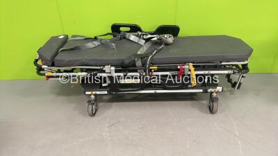 Ferno Harrier XL Electric Ambulance Stretcher and Mattress (Powers Up with Donor Battery - No Battery Included) *S/N HXL1064*