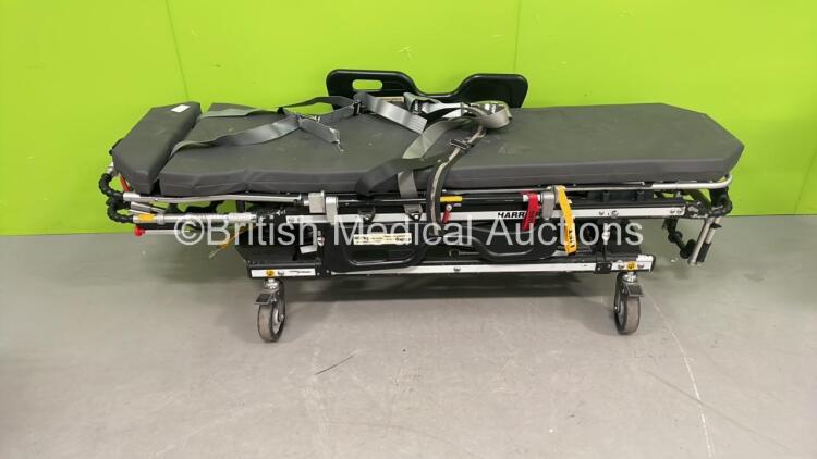 Ferno Harrier XL Electric Ambulance Stretcher and Mattress (Powers Up with Donor Battery - No Battery Included) *S/N HXL1064*