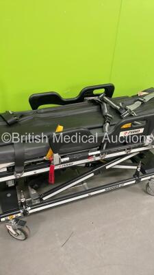 Ferno Harrier LT Electric Ambulance Stretcher with Mattress and Battery (Powers Up with Good Battery) *S/N HAR1210* - 4