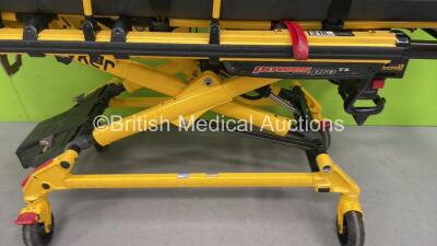 Stryker Power-Pro TL Electric Ambulance Stretcher Model 6550 with Mattress, 2 x Batteries and Battery Charger (Powers Up) *S/N 081139107* - 2