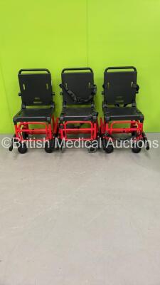 3 x Promeba PS-250 Emergency Evacuation Chairs