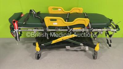 Ferno Pegasus Ambulance Stretcher with Mattress (Hydraulics Tested Working) *S/N PEG2264*