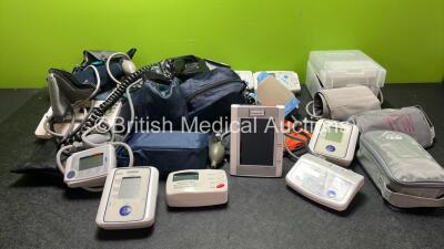 Job Lot of Various Digital Blood Pressure Monitors