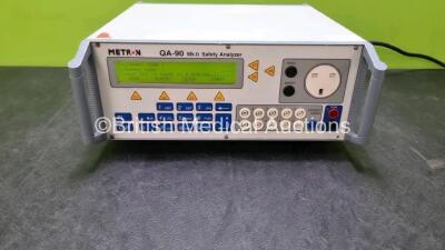 Metron QA-90 Mk II Safety Analyzer with 2 x Attachments In Carry Case (Powers Up) *SN 11497*