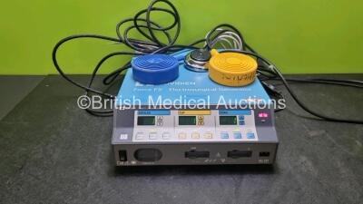 Covidien Valleylab Force FX-8CS Diathermy / Electrosurgical Generator *Mfd 2016* (Powers Up) with 2 x Footswitches *SN S6L27478AX*