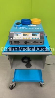 Valleylab Force FX 8C Electrosurgical / Diathermy Unit on Stand with Dual Footswitch and Dome Footswitch (Powers Up) *SN FOJ14924A*