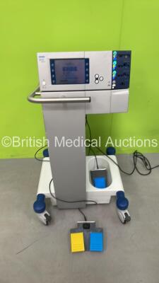 ERBE Model VIO 300D Electrosurgical / Diathermy Unit Software Version 2.3.0 with 2 x Footswitches on Stand (Powers Up) *SN 11324285*