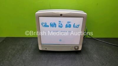 GE GE B650 Carescape Touch Screen Patient Monitor (Powers Up)