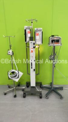 Mixed Lot Including 1 x Quadrilite 6000 with Cable on Stand, 1 x Smiths Level 1 System 1000 Unit on Stand and 1 x MaxVenturi Valve on Stand (All Power Up) *S109AO6857 / VK99289015*