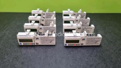 8 x CME Medical T34 Ambulatory Syringe Pumps (All Power Up with Stock Battery Stock Battery Not Included)