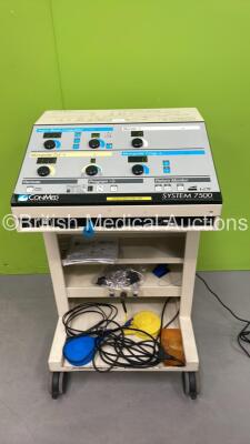 ConMed System 7500 Electrosurgical / Diathermy Unit with Footswitch (Powers Up)