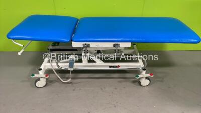 Medi Plinth Electric Patient Trolley with Controller (Powers Up with Slow Movement) *67887*