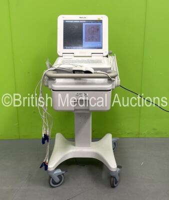 Philips TC70 Pagewriter ECG Machine with 10 Lead ECG Lead on Stand (Powers Up) *SN K5A0001940*