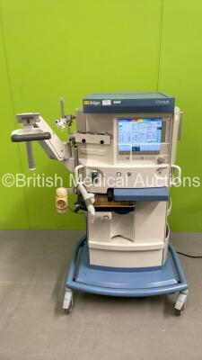 Drager Primus Anaesthesia Machine Software Version - 4.50.00, Operating Hours 7627 h, Mixer Hours 45155 h with Hoses (Powers Up) *Manufactured 2014* *SN ASFJ-0104*