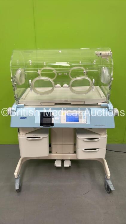 Drager Isolette 8000 Infant Incubator Version 4.11 (Powers Up) *SN BU03244*