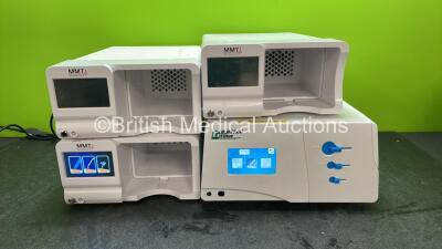 Job Lot Including 3 x MMT Medimaxtech Model EQM-U Smoke Evacuators (1 Powers Up, 2 No Power) 1 x Buffalo Filter Visi Clear Surgical Smoke Plume Evacuator Unit (Powers Up)