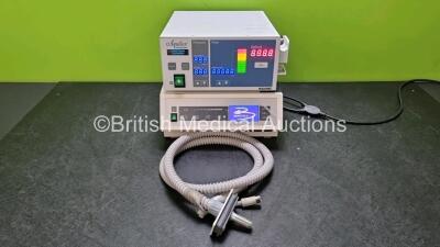 Mixed Lot Including 1 x Hologic Aquilex Fluid Control System and 1 x Berchtold S35 Dust Extraction Unit (Both Power Up)