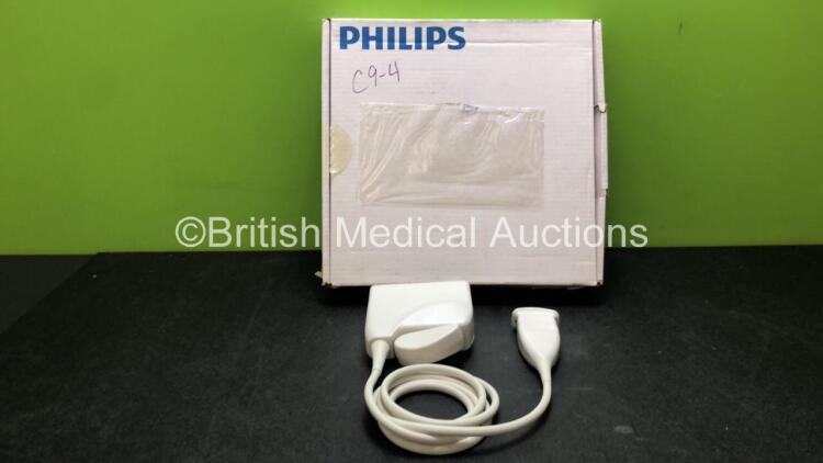 Philips C9-4 Ultrasound Transducer / Probe in Case (Untested)