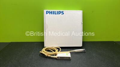 Philips L15-7io Ultrasound Transducer / Probe in Case (Untested) *B11BDB*