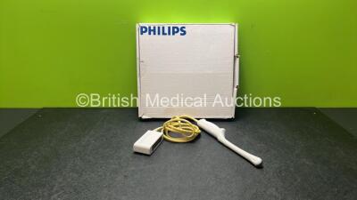 Philips C10-3v Ultrasound Transducer / Probe in Case (Untested) *B1CNYF*