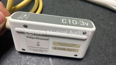 Philips C10-3v Ultrasound Transducer / Probe in Case (Untested) *B1CNYF* - 4