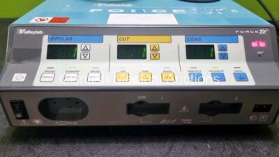 Covidien Valleylab Force FX-8CS Diathermy / Electrosurgical Generator (Powers Up) with x Footswitch *SN SF8K03462A* - 2