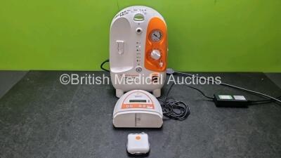 Job Lot Including 1 x Smith & Nephew Renasys EZ Max Negative Pressure Wound Therapy Unit (Missing Cup Holder) 1 x Smith & Nephew Renasys Go Negative Pressure Wound Therapy Units and 1 x Smith & Nephew PICO 7 Unit (All Power Up) *SN