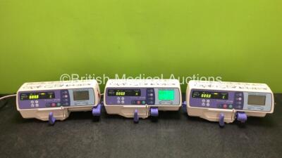 3 x Smiths Medical Graseby 2100 Syringe Pump *Mfd 2020* (All Power Up) *SN 201205945 / 201215365 / 201205913*