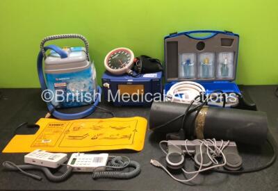 Mixed Lot 5 x Breg Polar Care Kodiak Cooling Systems (1 in Photo, 5 in Total) 2 x Kanmed Heating Pads, 2 x Huntleigh Dopplex Dopplers (1 x Missing Probe, 1 x Missing Battery Cover - See Photos) 1 x Radiometer Medical TCM4 Series Unit, 1 x Whanam FSU-3000 