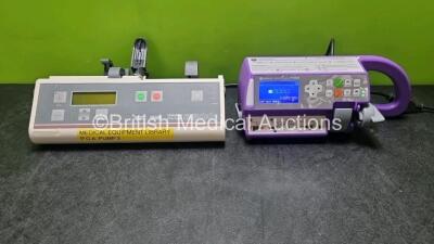 Job Lot Including 1 x Medicina P1000 Enteral Pump and 1 x Graseby 3300 PCA Pump (Both Power Up) *SN