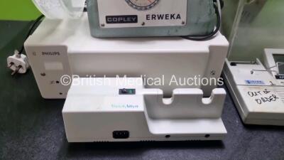 Mixed Lot Including 1 x Philips M2604A Telemetry Unit, 1 x Copley Erweka Friability Tester, Welch Allyn 767 Transformer, 1 x Brookfield DV2+ Viscometer, 1 x Haake DC10 Heat Circulator amd 1 x Hanna HI122 PH Meter *cage* - 2