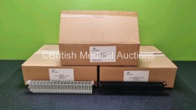 3 x Boxes of Various Size Sample Holders